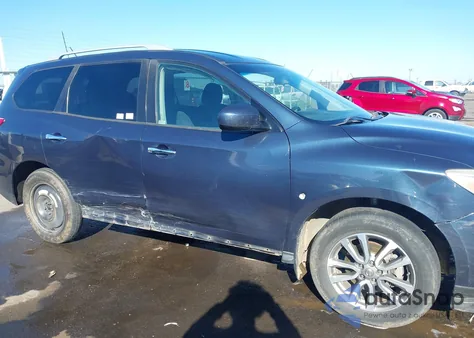 2013 Nissan Pathfinder Sv from USA, damaged, VIN 5N1AR2MN1DC642349